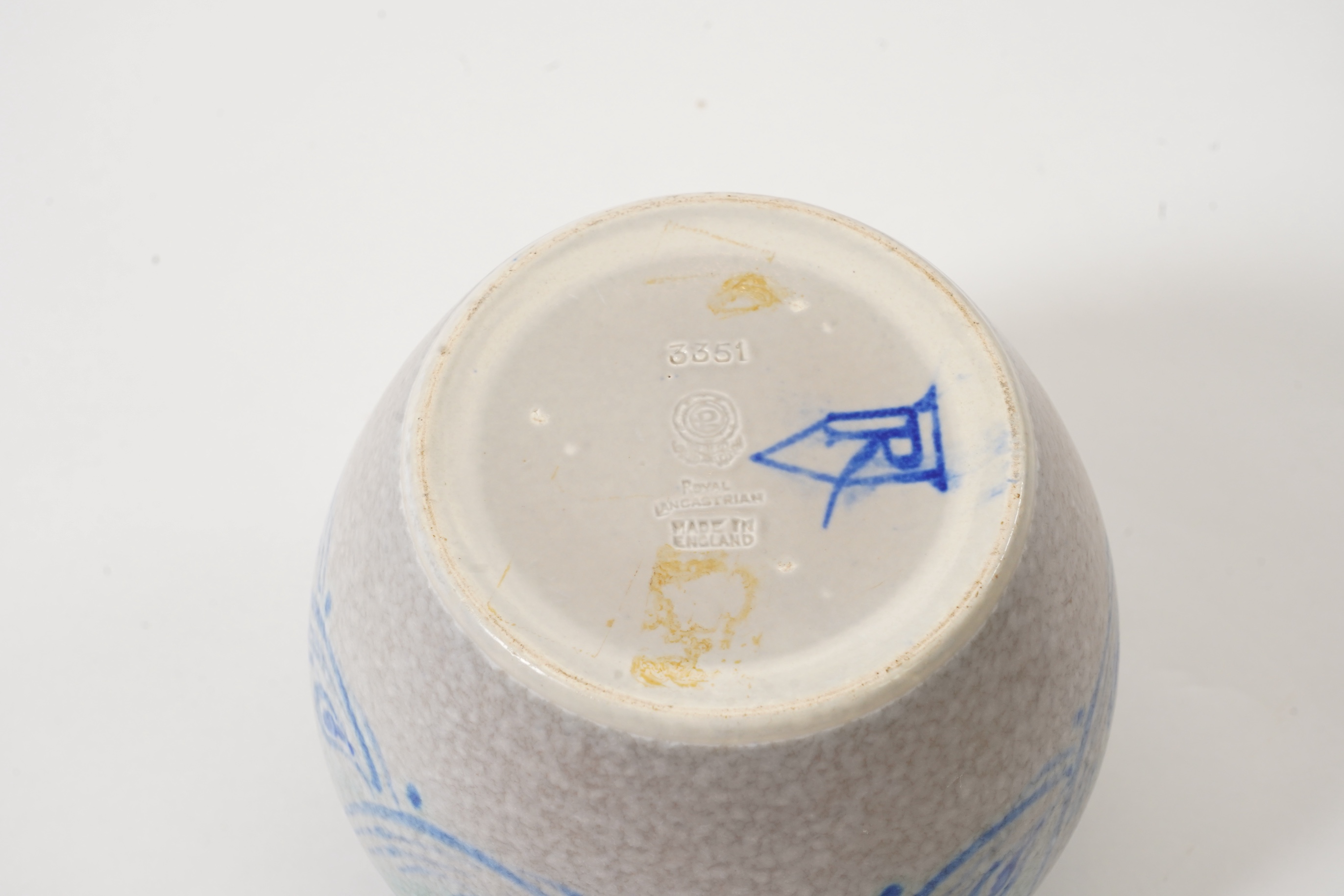 Gwladys M. Rodgers (1888-1946) for Pilkington's Royal Lancastrian: A lidded jar